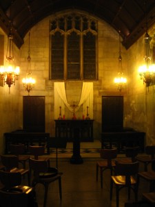 The chapel.  The chapel of love.