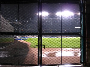 The closest we got to Wrigley.
