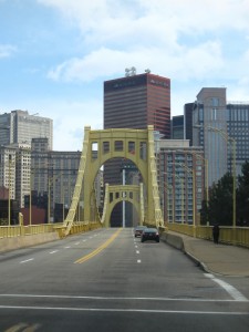 Coming all up on into Pittsburgh.