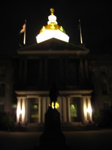 This was a large impressive building, visible from far away.