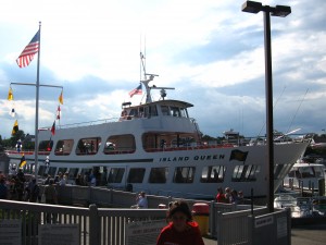 The Island Queen, ferry extraordinaire.