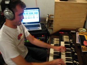 Recording some sick organ sounds!