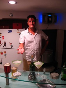 Mike the Mojito-making maestro.