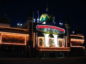 The Corn Palace is only partially either corn or palace.