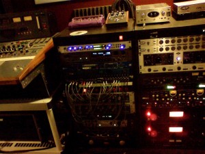 Some Rack Gear in the now misnamed Empty House Studio