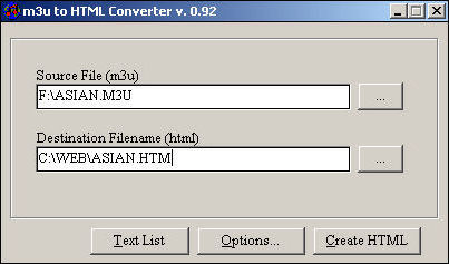 M3u-to-HTML Converter
