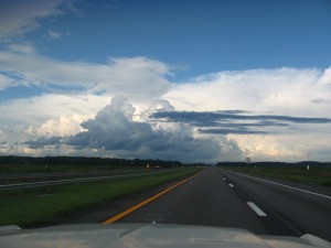 Some awesome nimbulus clouds.